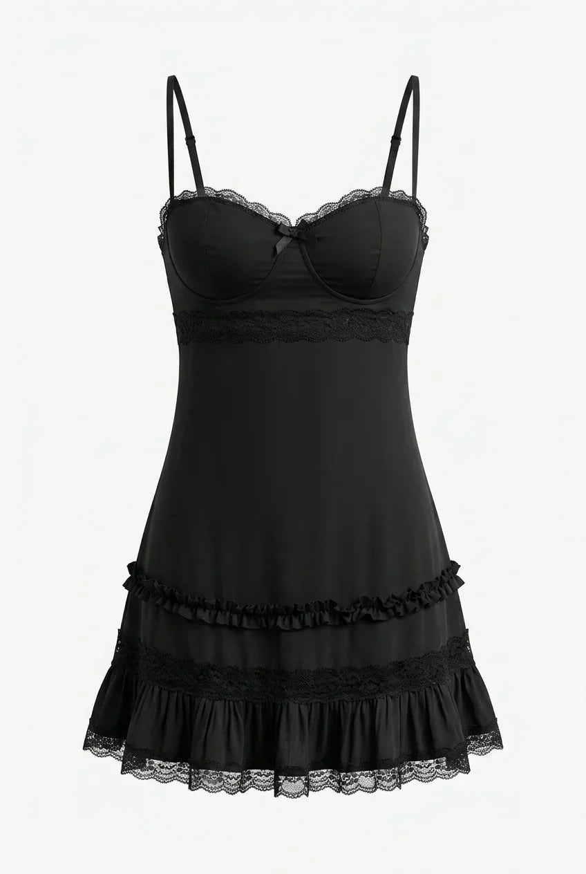 Lace Moment Mini Dress