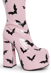 Bat Glam Gogo Boots