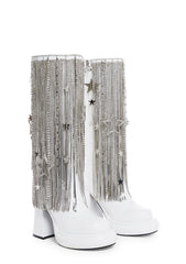 Starlet Effect Platform Boots