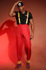 Mr. Flame 3 Piece Costume - Red