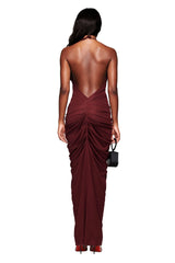 Sashi Maxi Dress - Plum