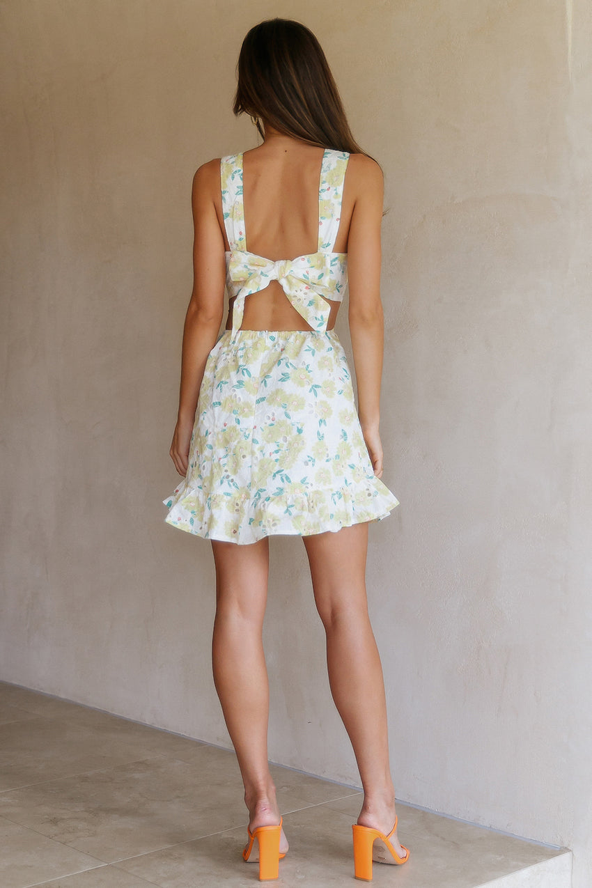 Fast Paced Dress Yellow