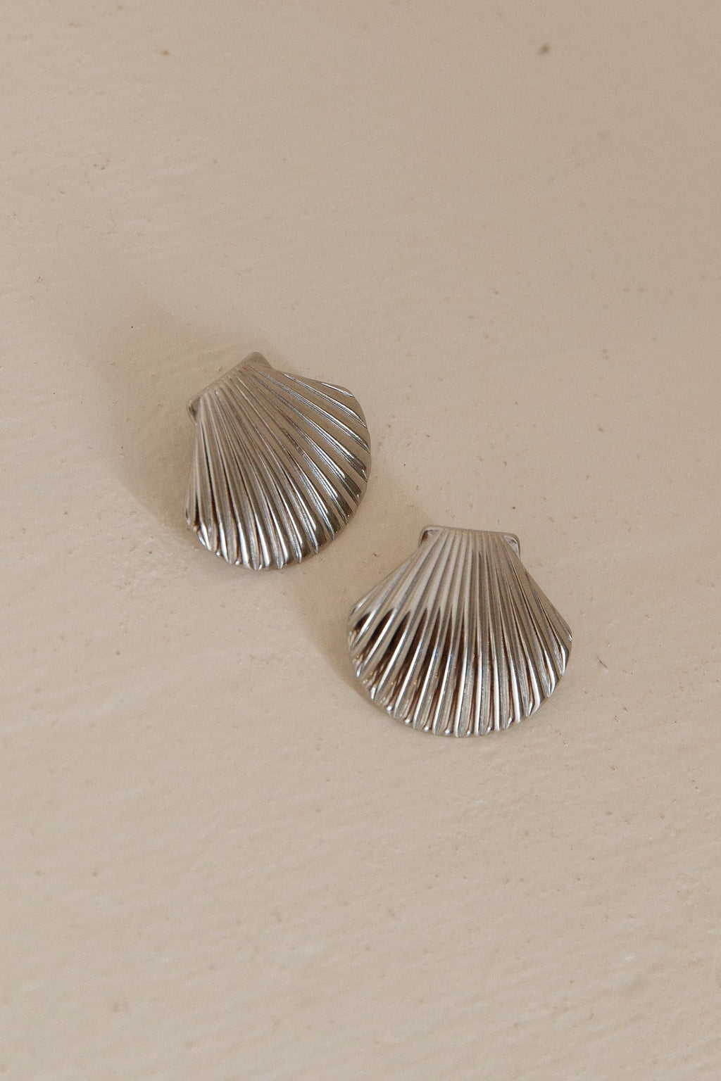 Washed Up Earrings Silver