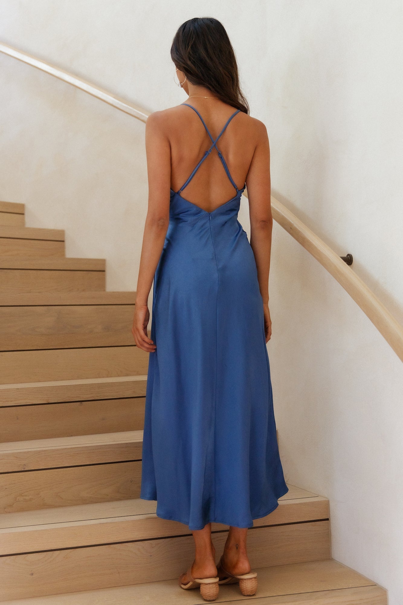 Forever With You Maxi Dress Blue