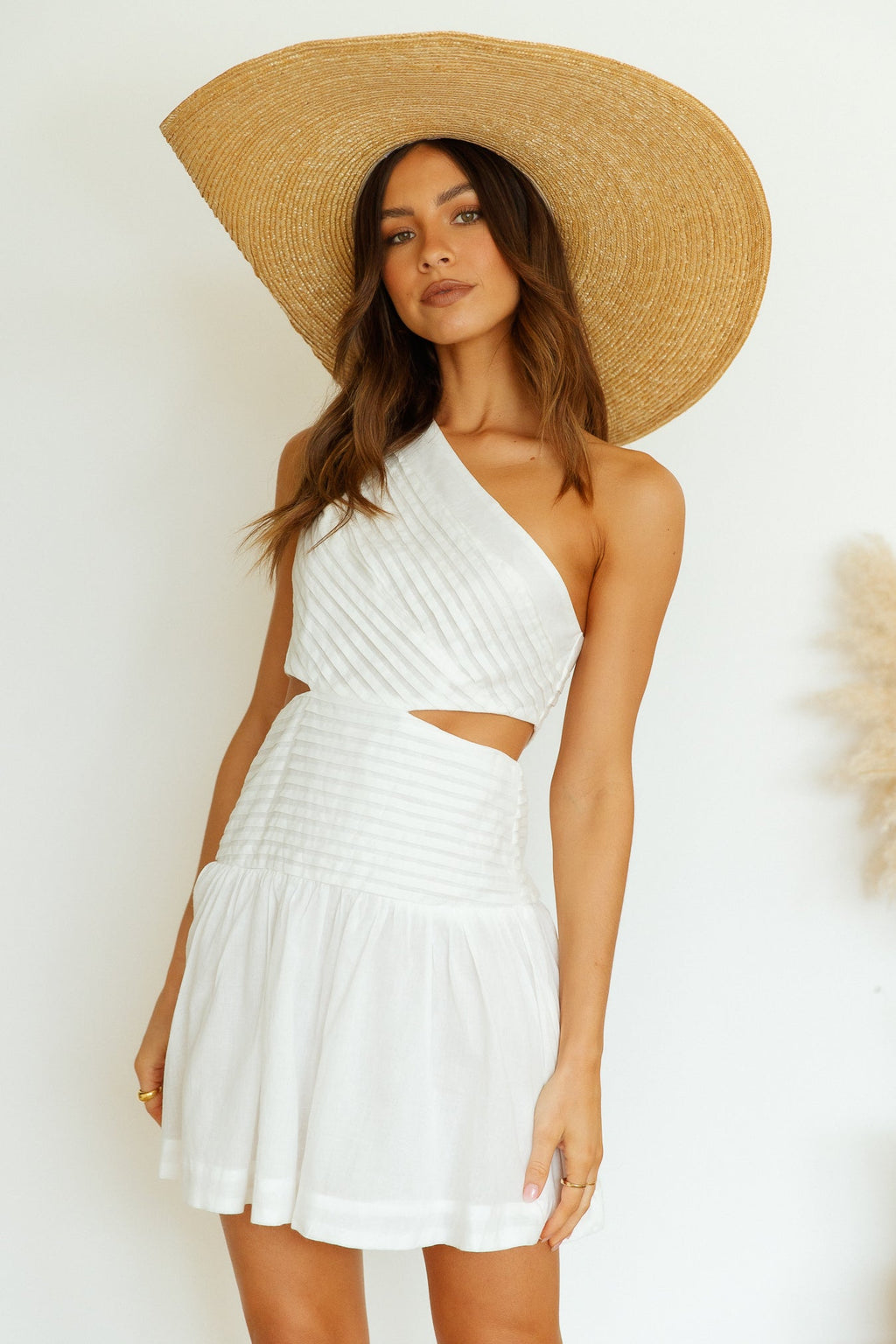 You Calling Me Dress White