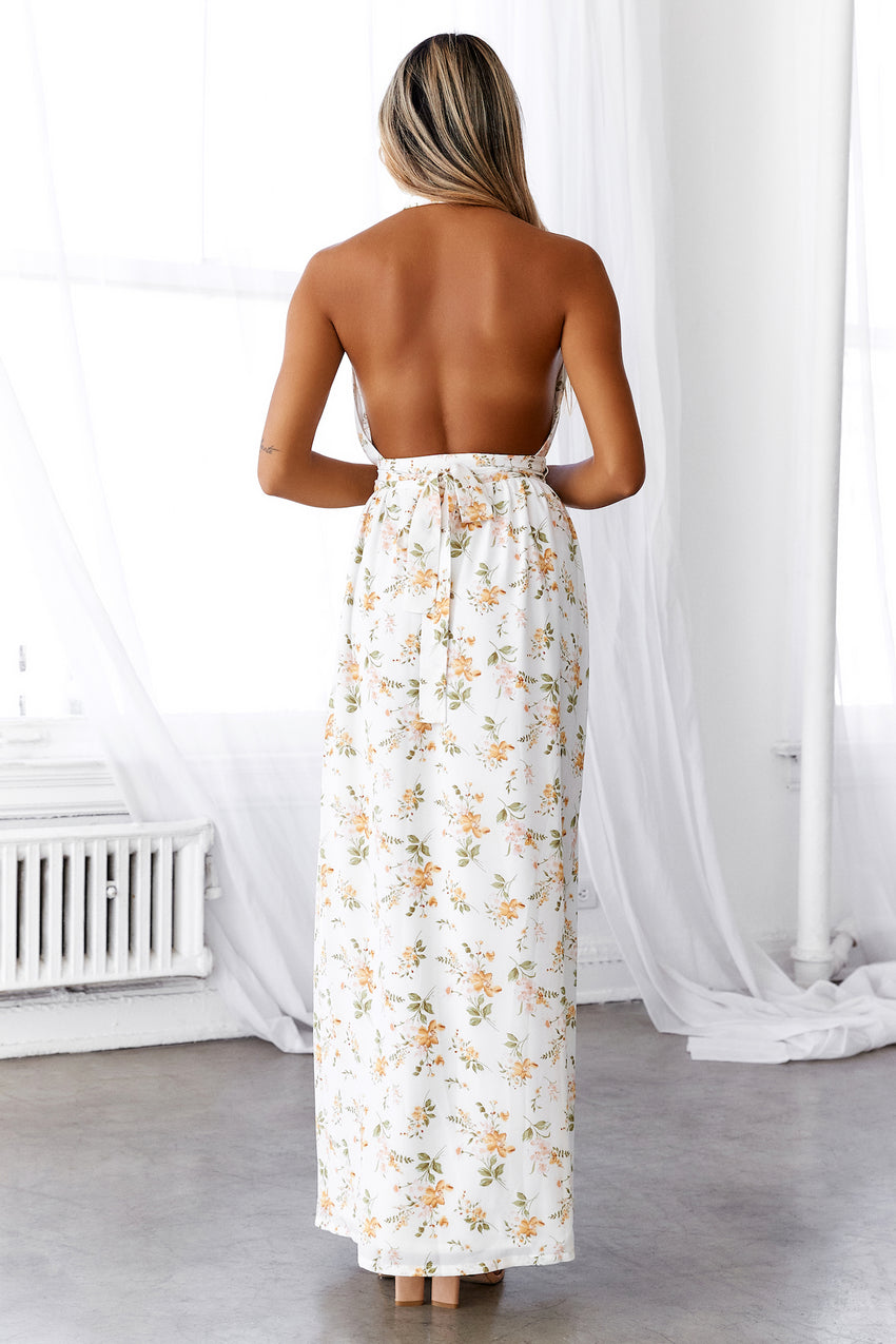 Dedicated Song Maxi Dress Floral