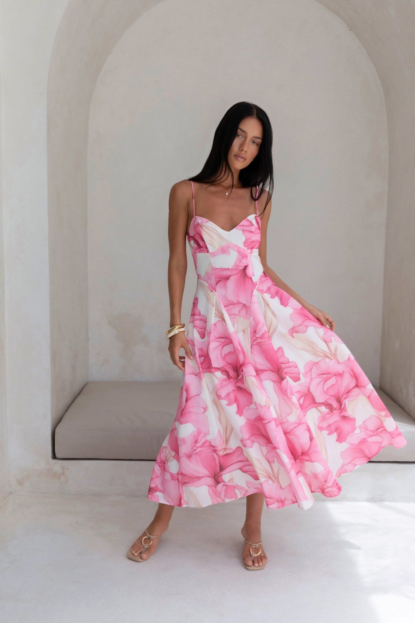 Moments With You Maxi Dress Pink