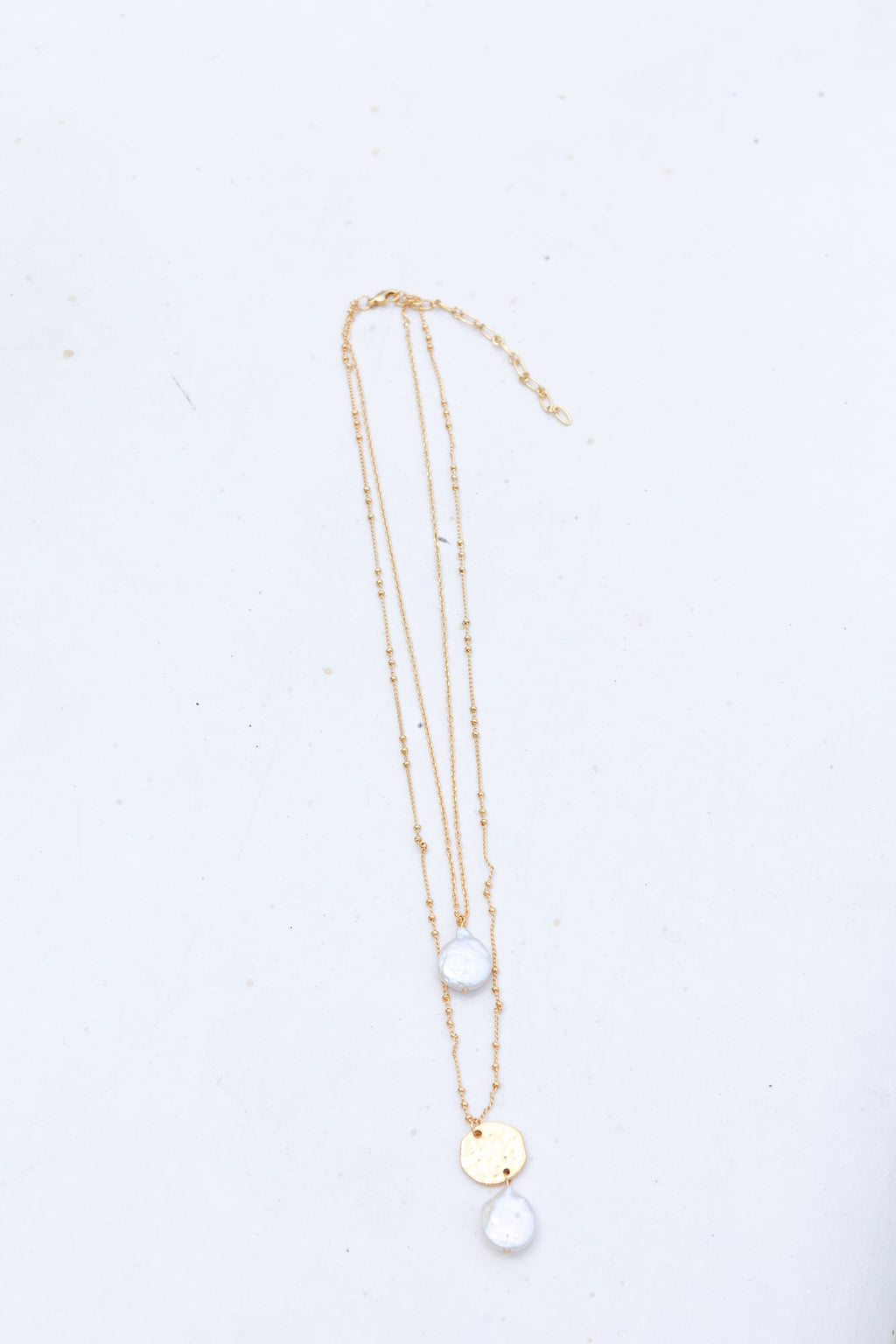 18K Gold plated Shores And Necklace Gold