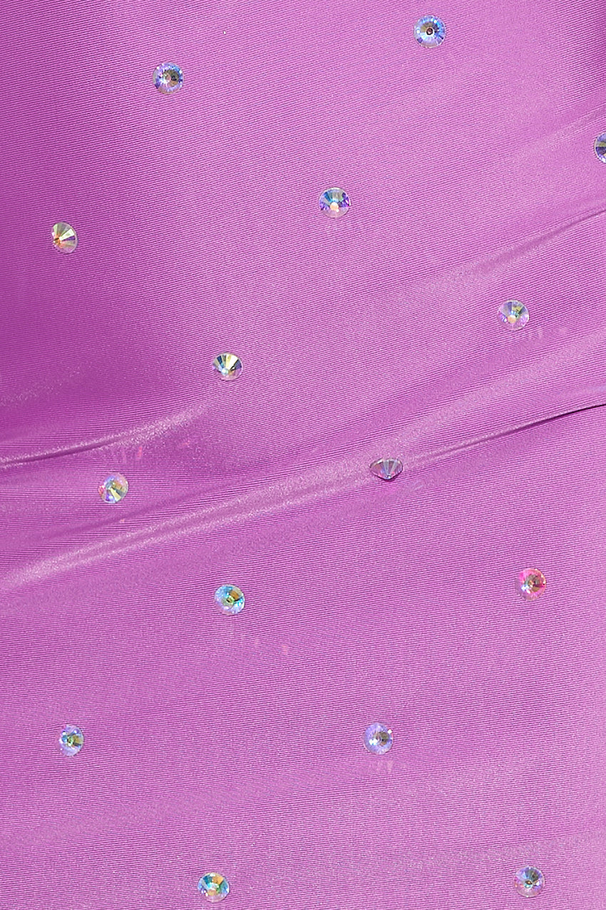 Giving More Mini Dress Purple