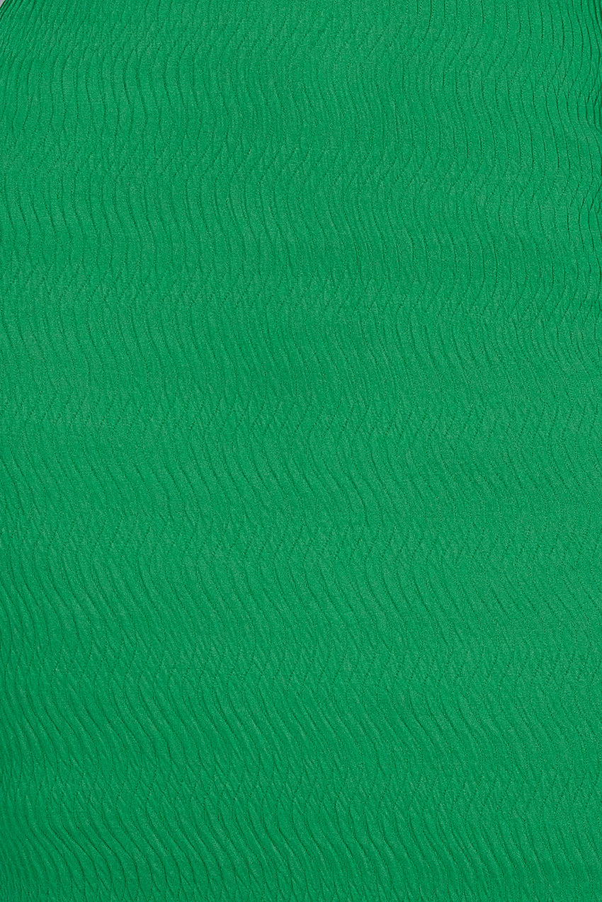 At The Resort Midi Dress Green