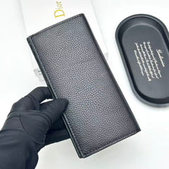 CD Icon Long Bifold Wallet