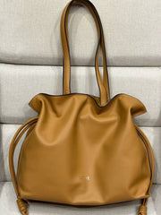 Loew Beige Large Flamenco Puffer Shoulder Bag