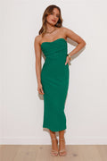 Newest Design Midi Dress Green