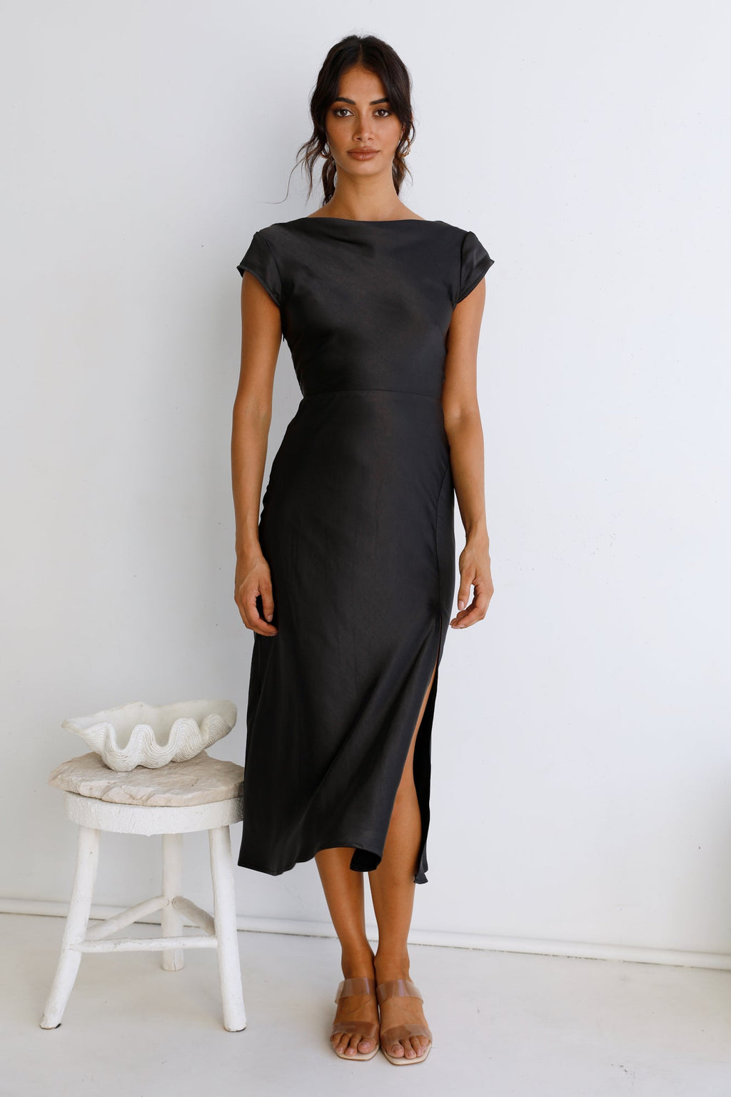 One Last Song Maxi Dress Black