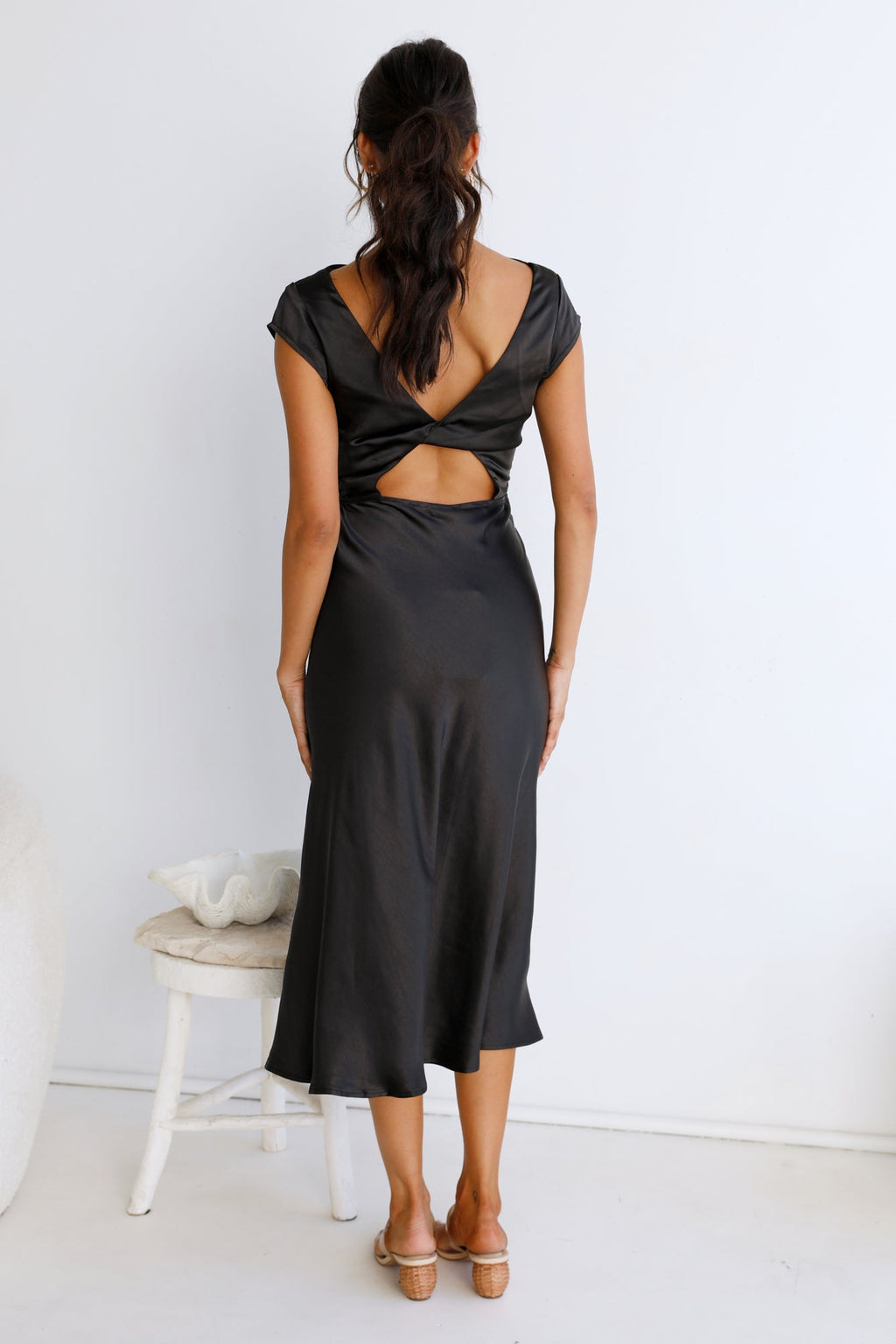 One Last Song Maxi Dress Black