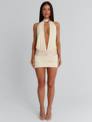 Milanian Mini Dress Cream