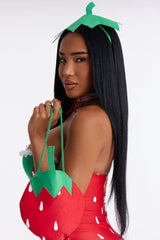 Favorite Sweet Treat 5 Piece Costume Set - Red/combo