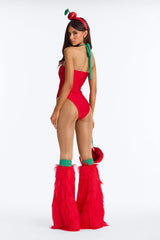 Sweet Heat 4 Piece Costume Set - Red