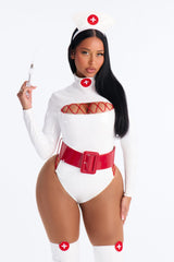 Check My Vitals 5 Piece Costume Set - White/combo