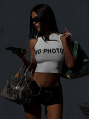 Razzi Tank Top White