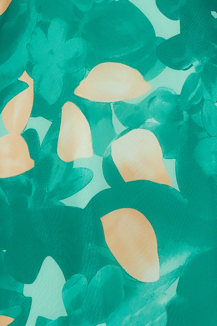 Nimble Fortune Midi Dress Green