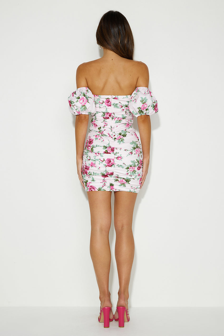 Find An Oasis Dress Pink