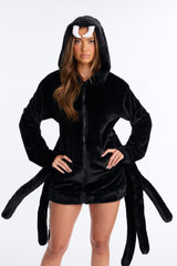 Snuggly Spider Halloween Costume - Black