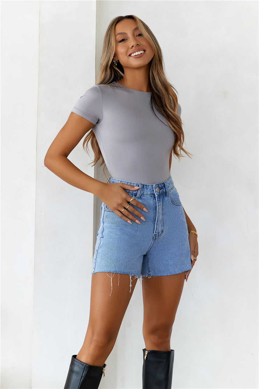 BASE Core Contour Bodysuit Grey