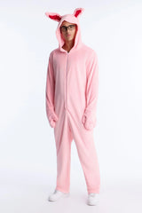 Triple Dog Dare Bunny 2 Piece Costume Set - Pink