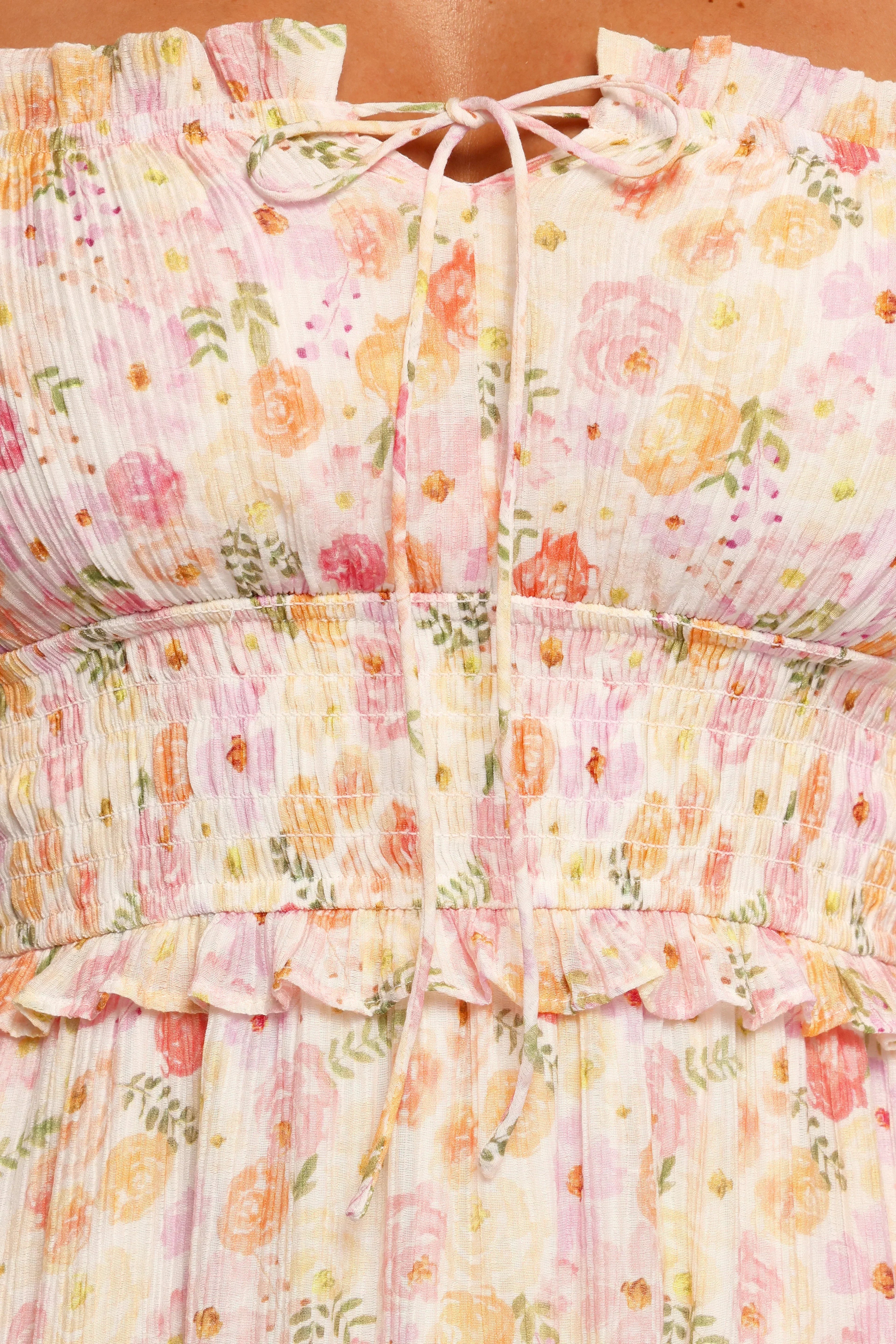 Iliana Mini Dress - Pink Floral