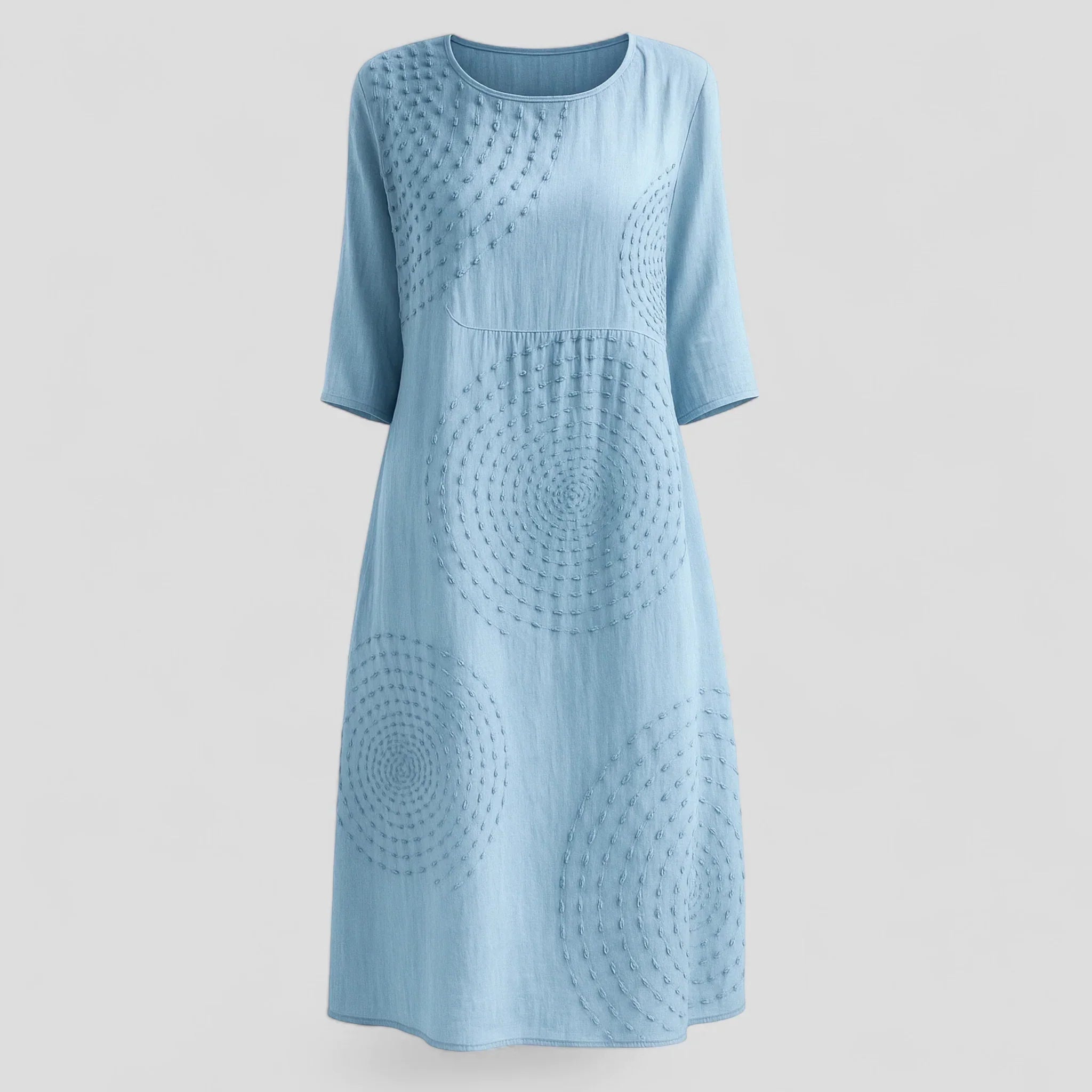 Chic Women'S Summer Dress - Lightweight, Flowy & Elegant