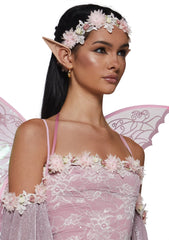 Woodland Fairy Costume with Flower Crown