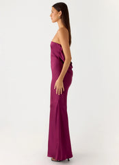 Endless Nights Maxi Dress - Plum