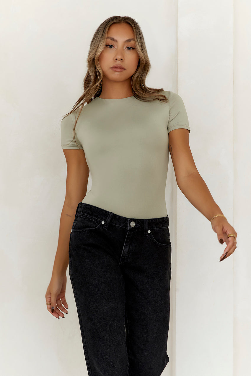 BASE  Core Contour Bodysuit Sage