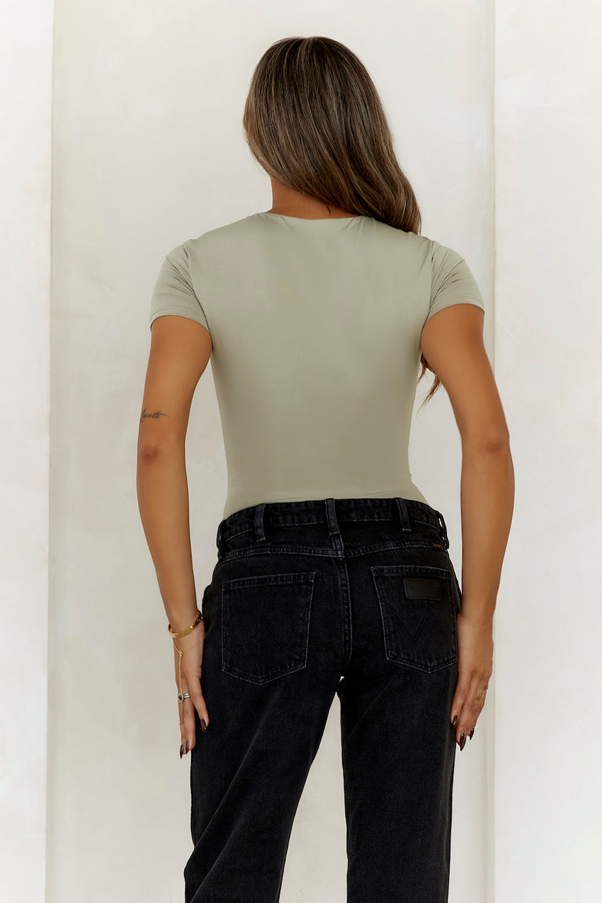 BASE  Core Contour Bodysuit Sage