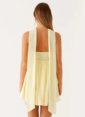Saturn Mini Dress - Yellow