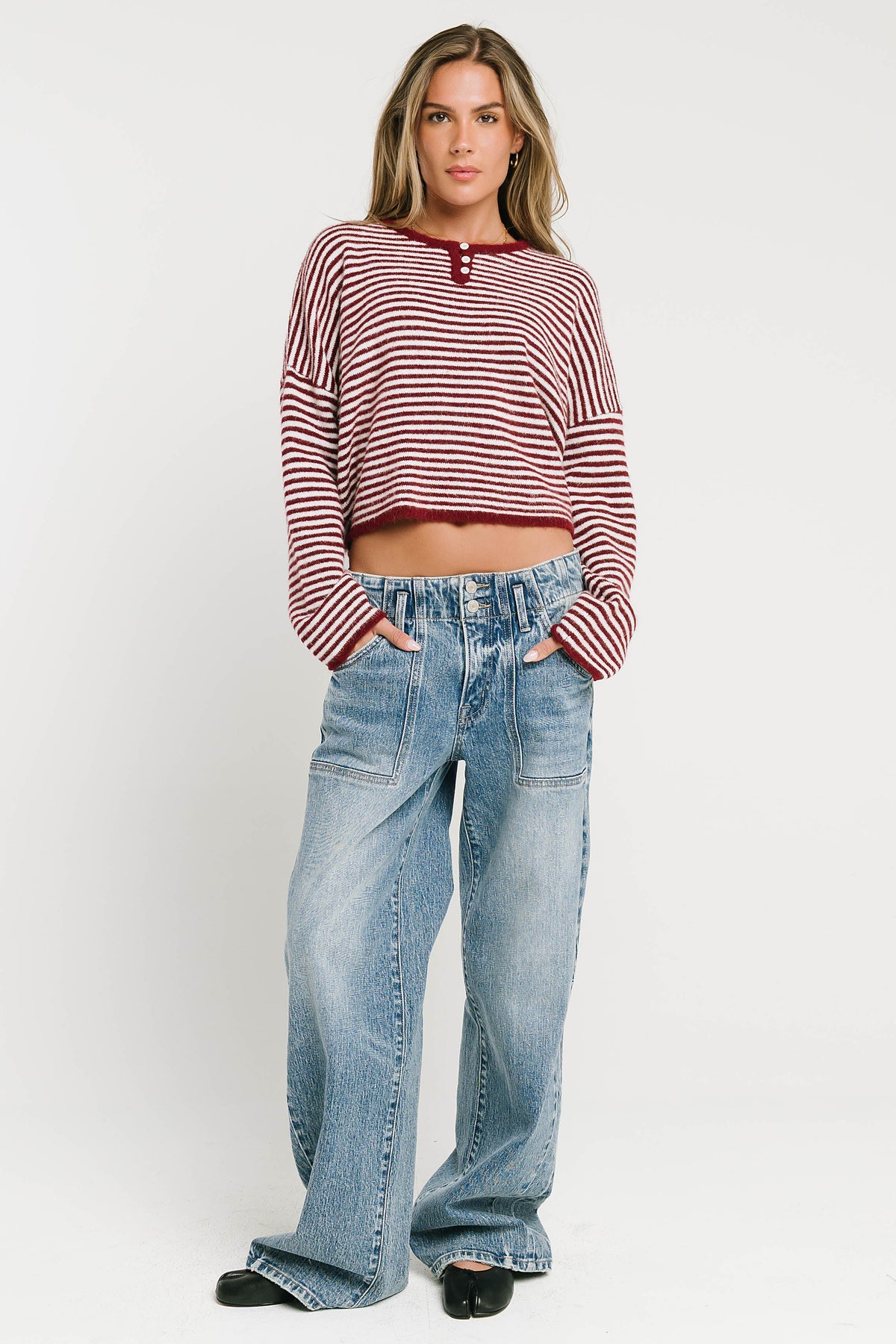 Tracie Wide Leg Jeans
