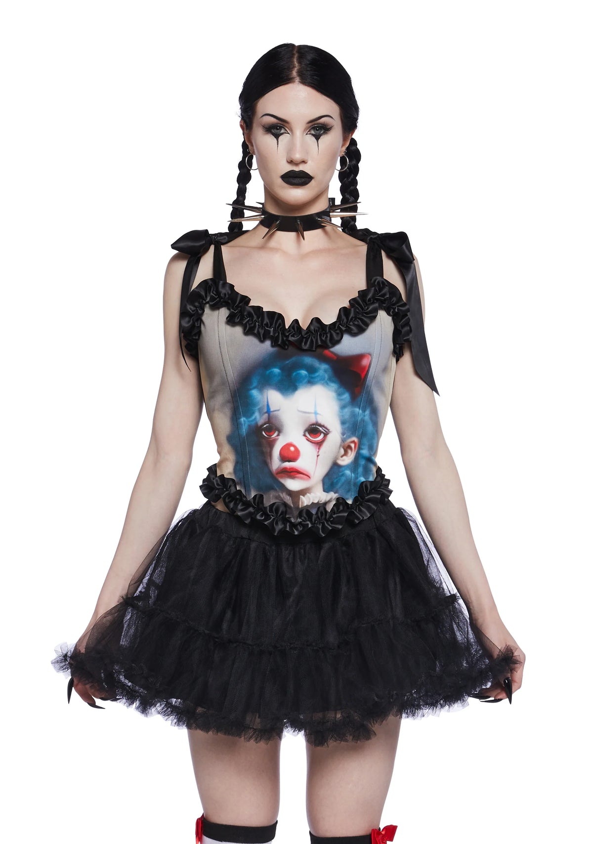Tears Of A Clown Corset Top