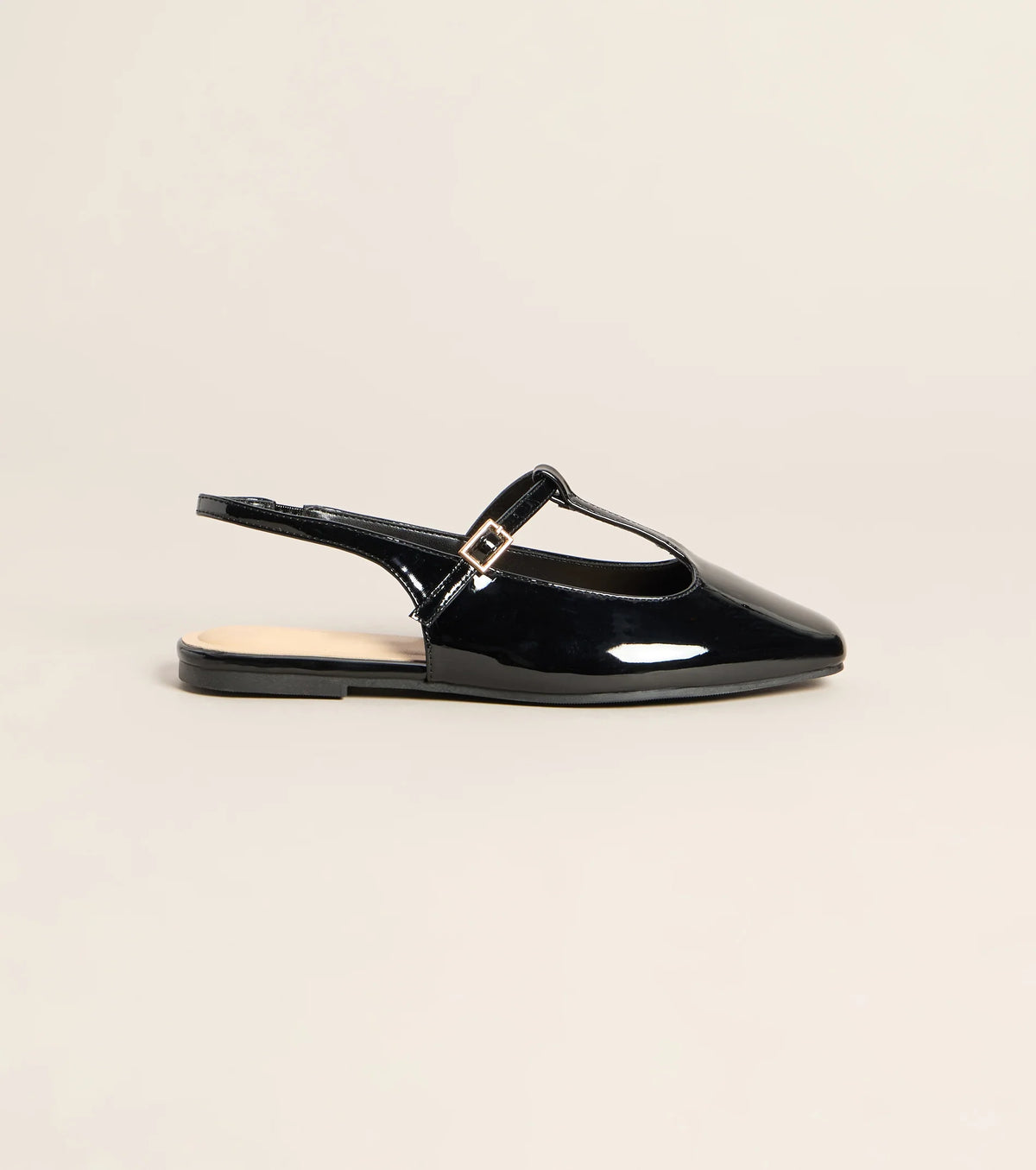 Class Act Patent Mary Jane Flats