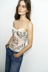 TOP STYLE CORSET JACQUARD