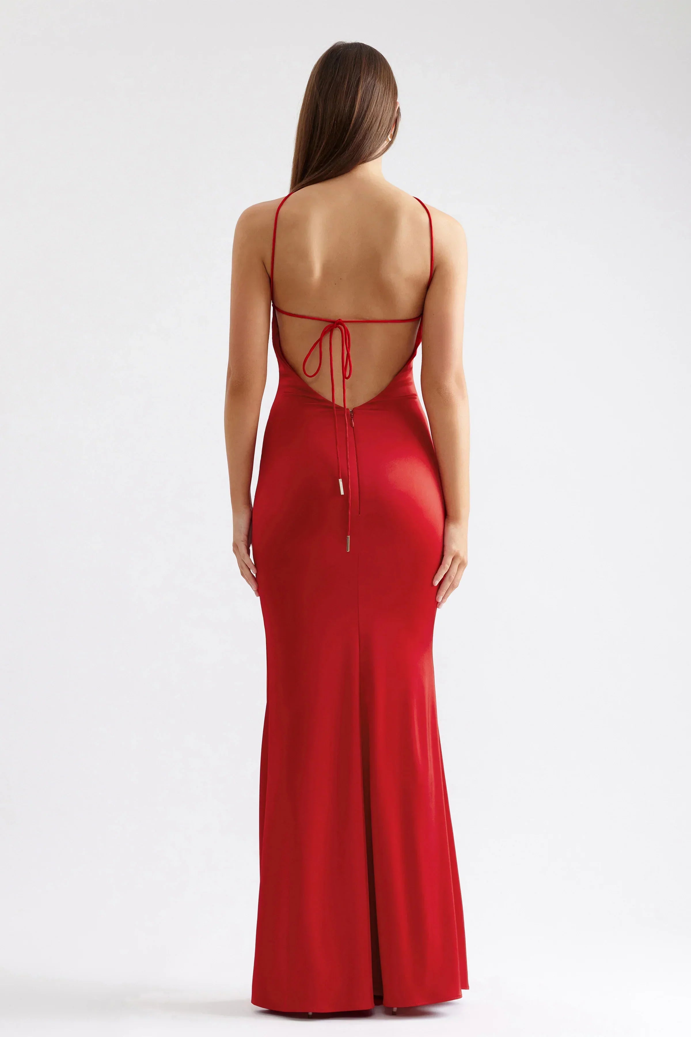Claudette Dress - Scarlet