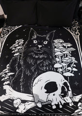 Feline Fate Plush Blanket