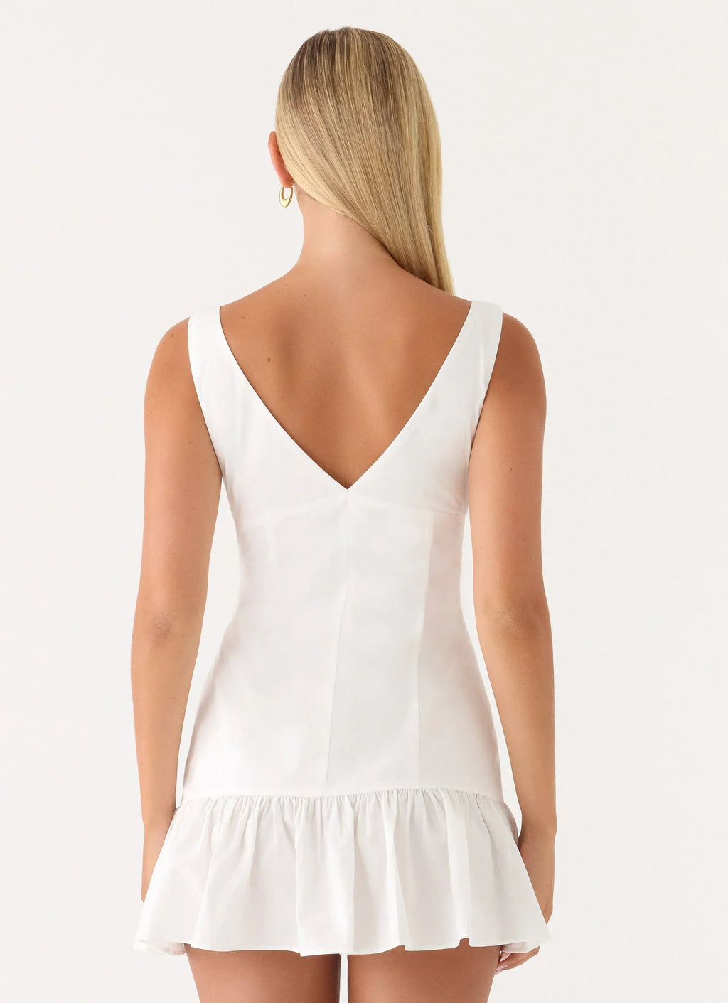Gretel Mini Dress White