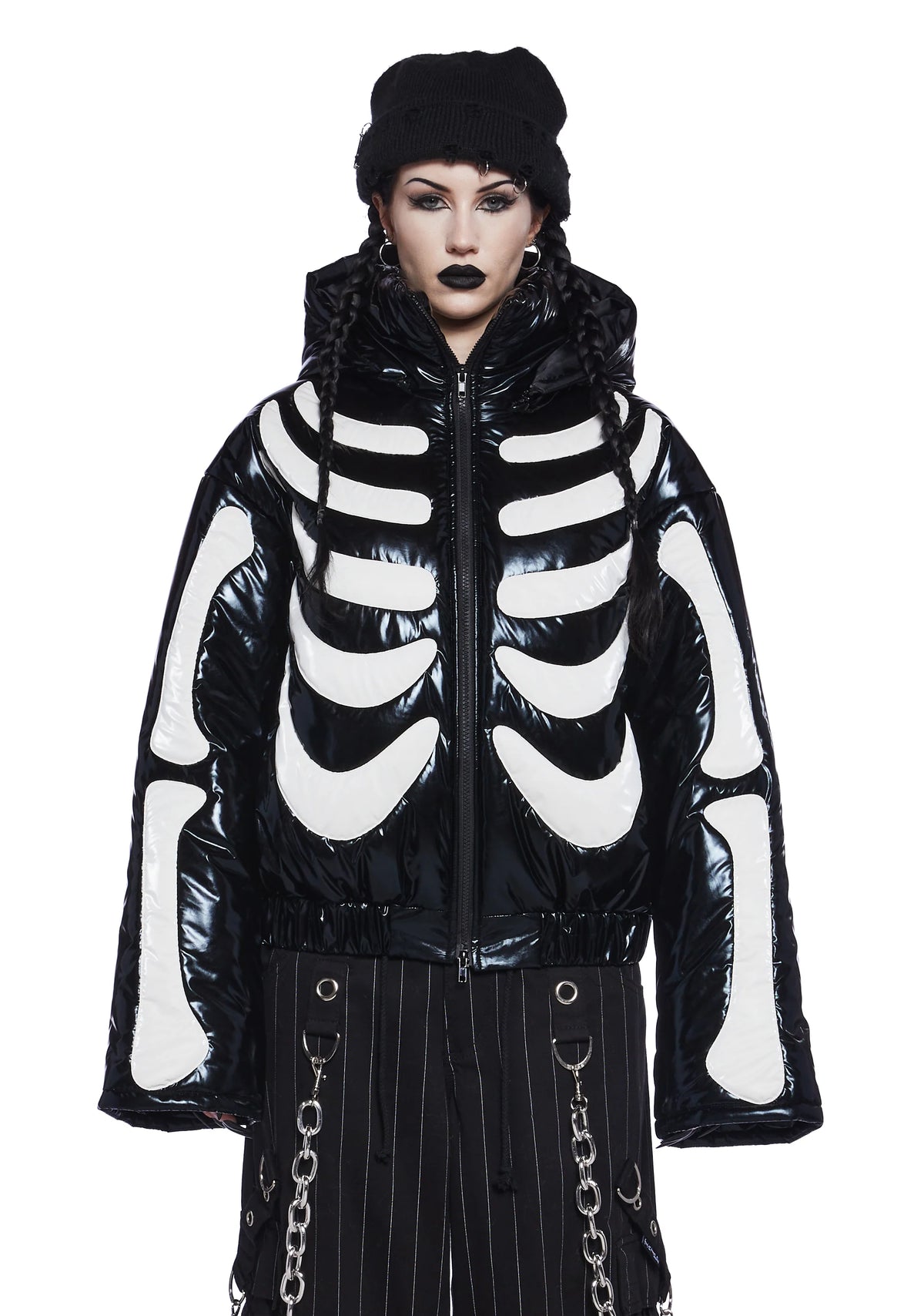 Bone Baddie Puffer Jacket