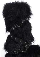 Wild Instincts Faux Fur Boots - Black