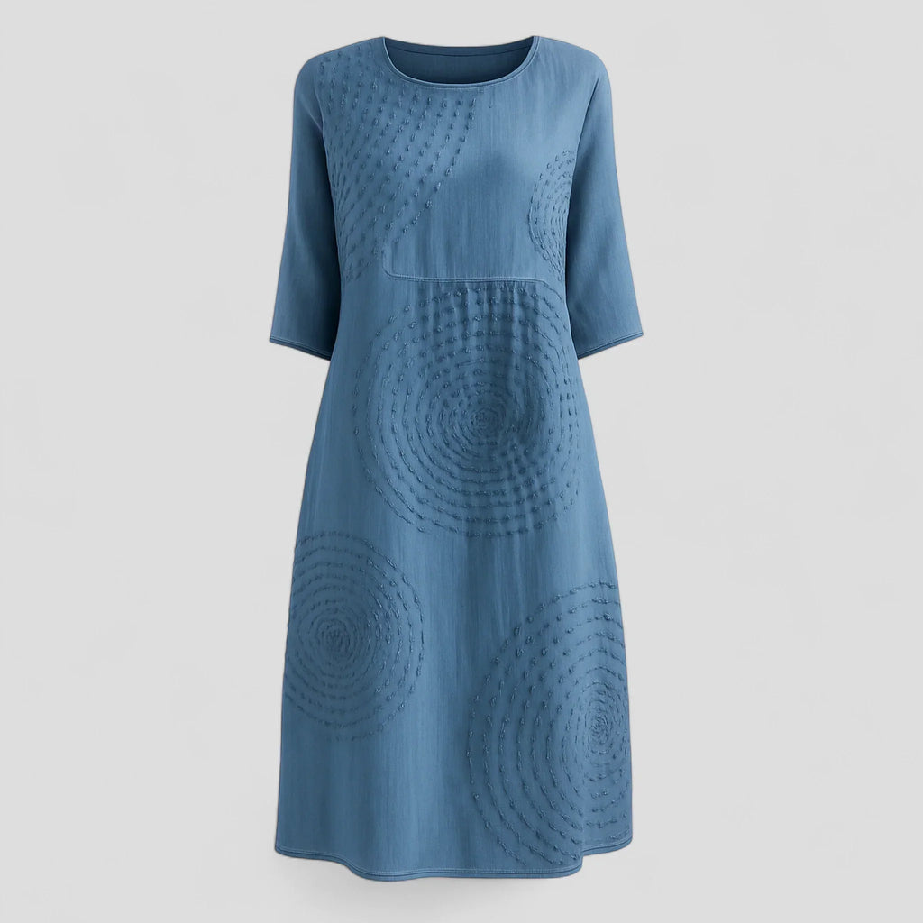 Chic Women'S Summer Dress - Lightweight, Flowy & Elegant