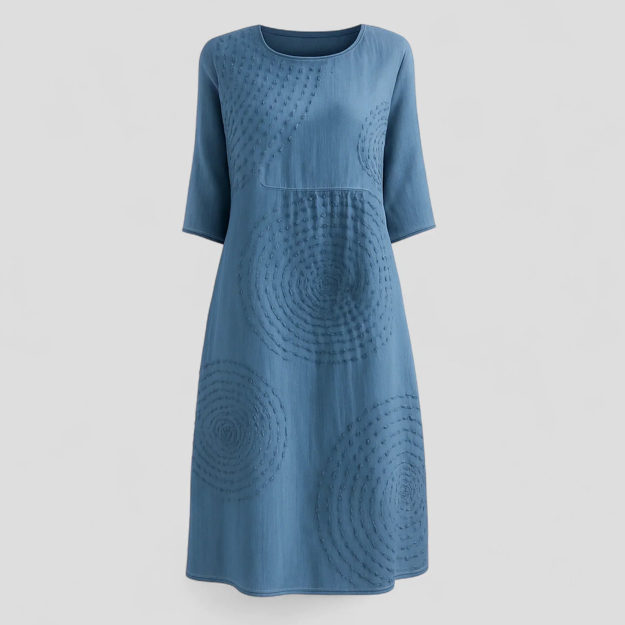 Chic Women'S Summer Dress - Lightweight, Flowy & Elegant