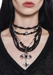 Like A Prayer Layered Necklace