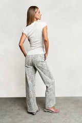 Halsey Leopard Jeans