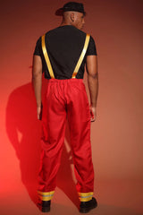 Mr. Flame 3 Piece Costume - Red
